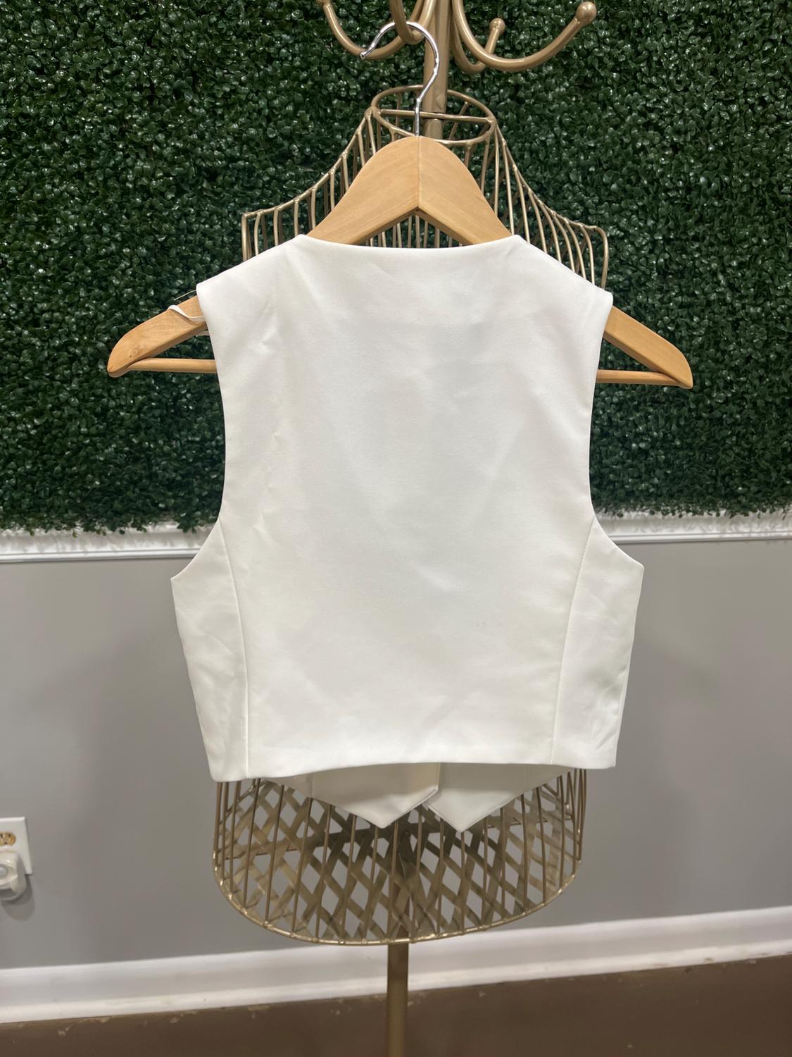 TAILORED SHORT WAISTCOAT - Image 2