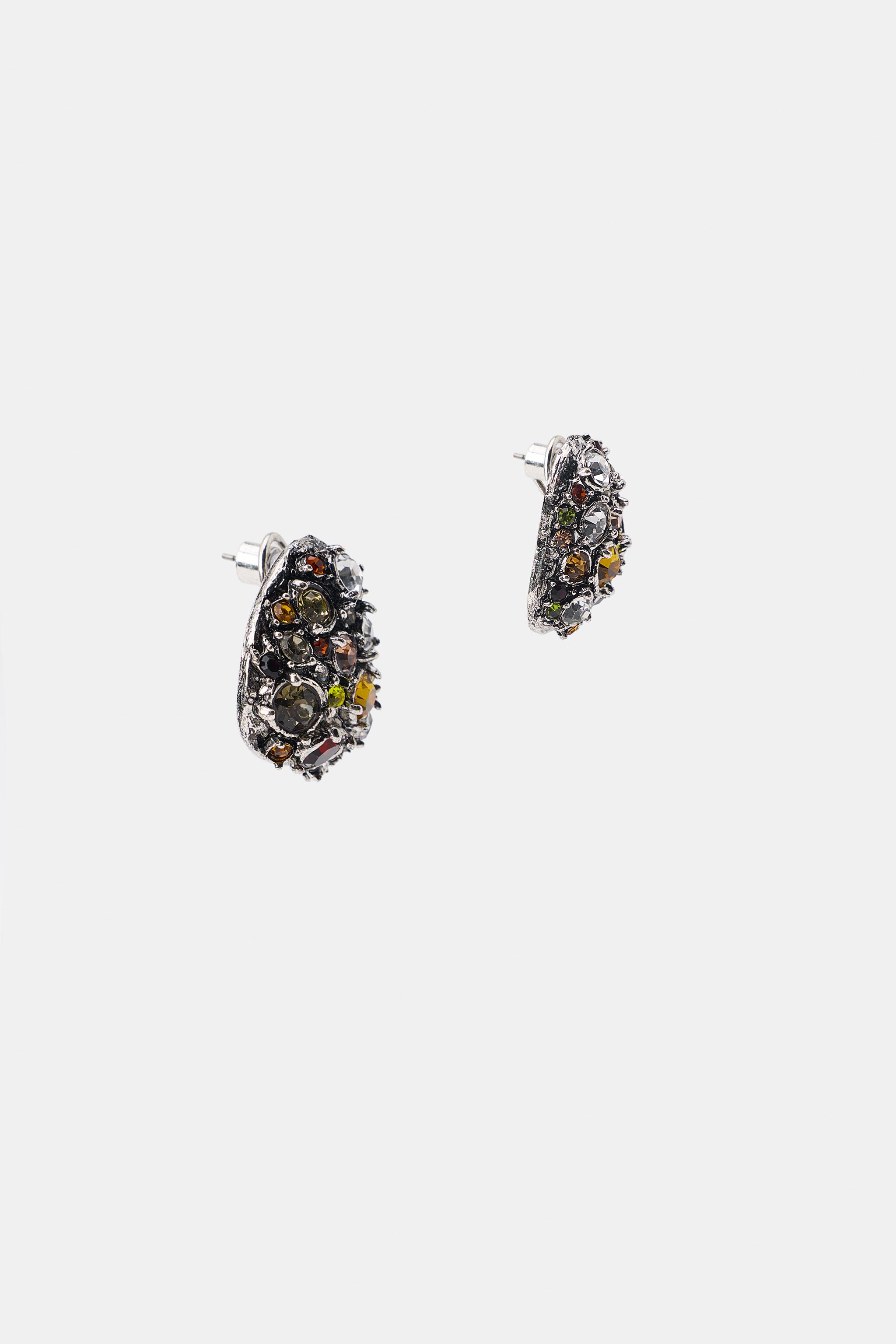 BOUCLES D'OREILLES BOUTON BIJOUX