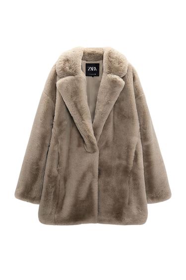 FAUX FUR COAT