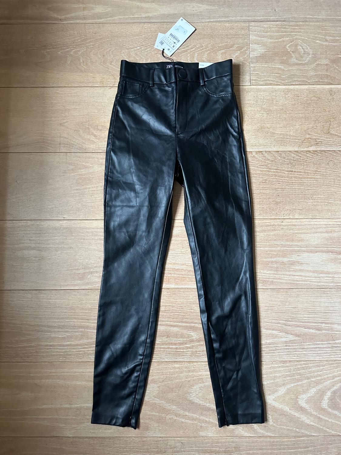 FAUX LEATHER LEGGINGS