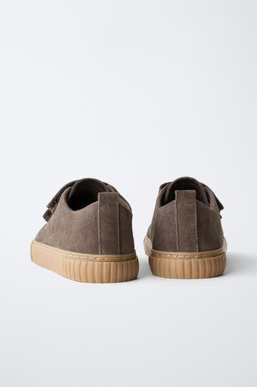 TENNIS OU BASKET BAREFOOT DAIM - Marron de Zara - Image 6