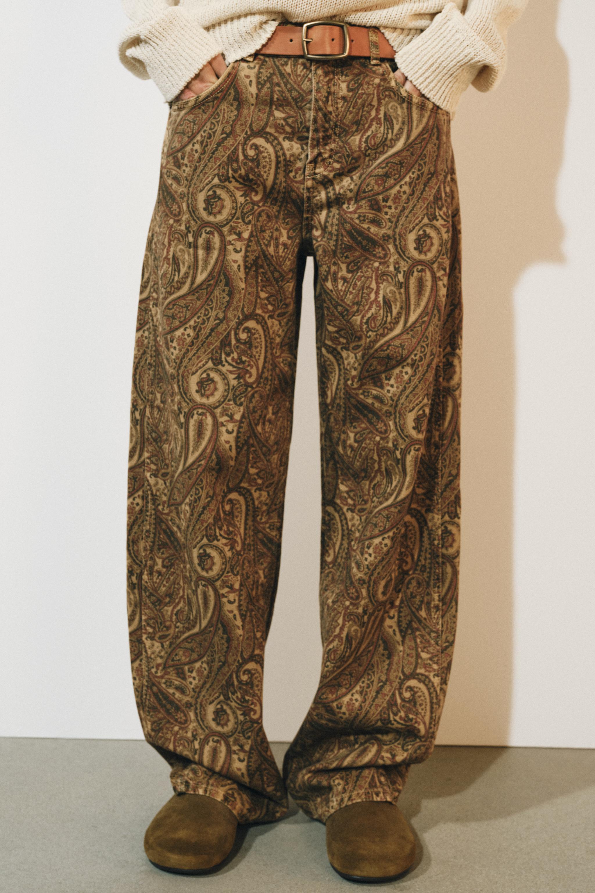 ZW COLLECTION MID-RISE CURVED STRAIGHT JEANS