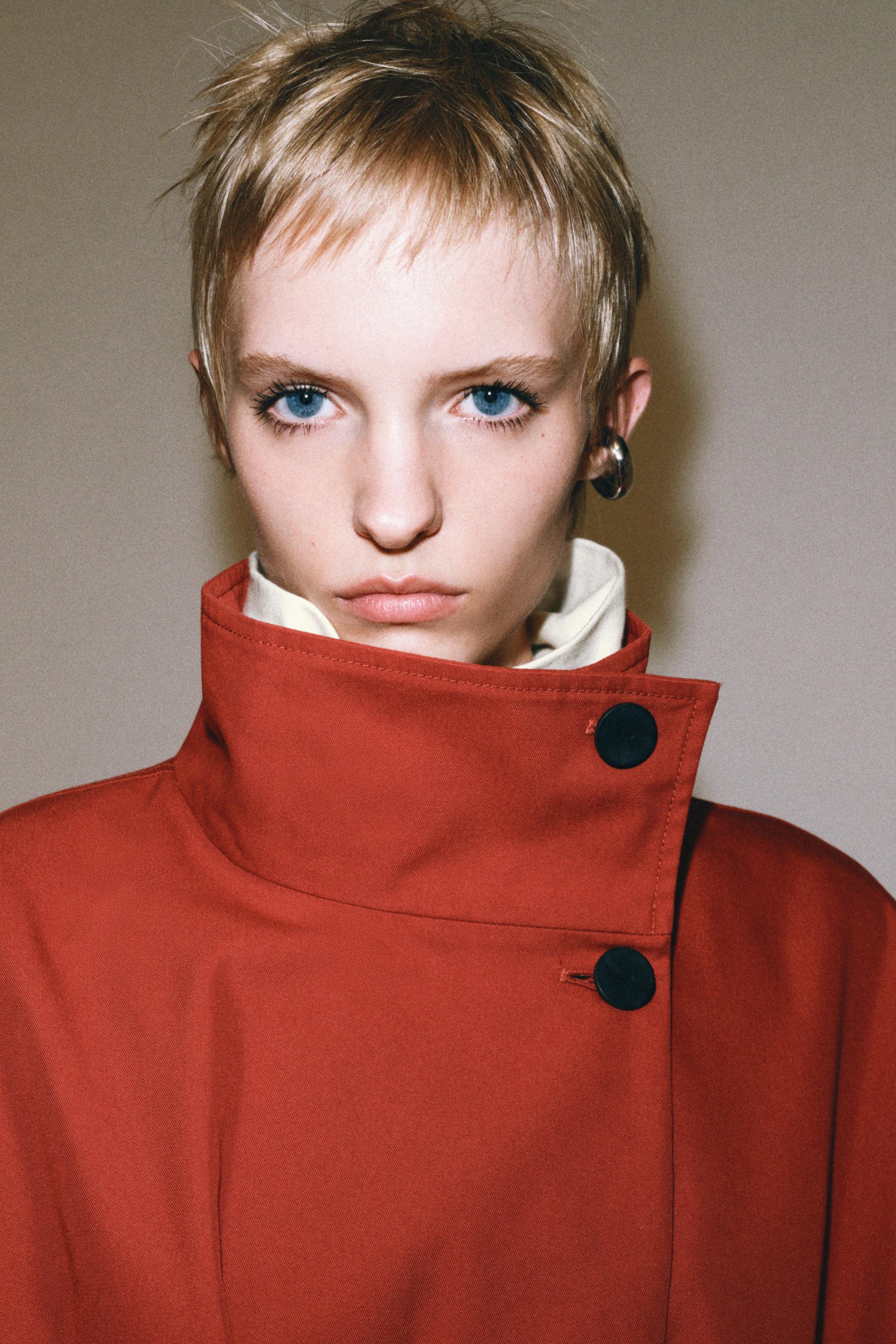 OVERSIZED SHORT TRENCH COAT ZW COLLECTION