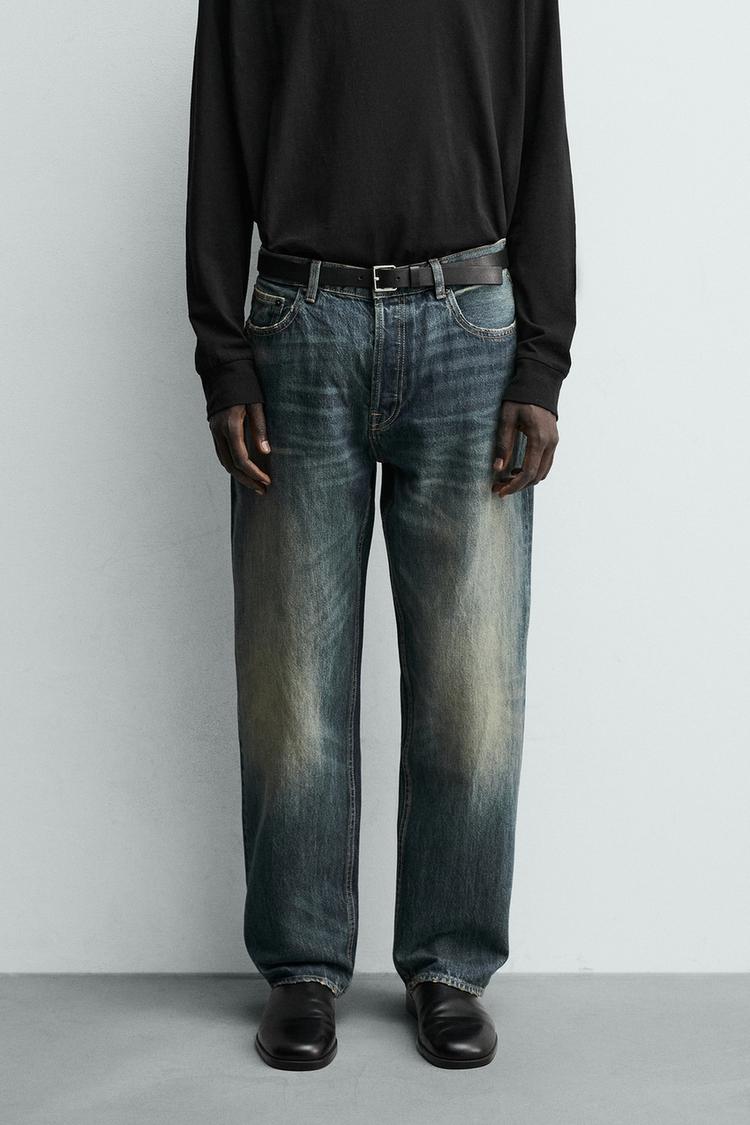 ZARA STRAIGHT-LEG JEANS