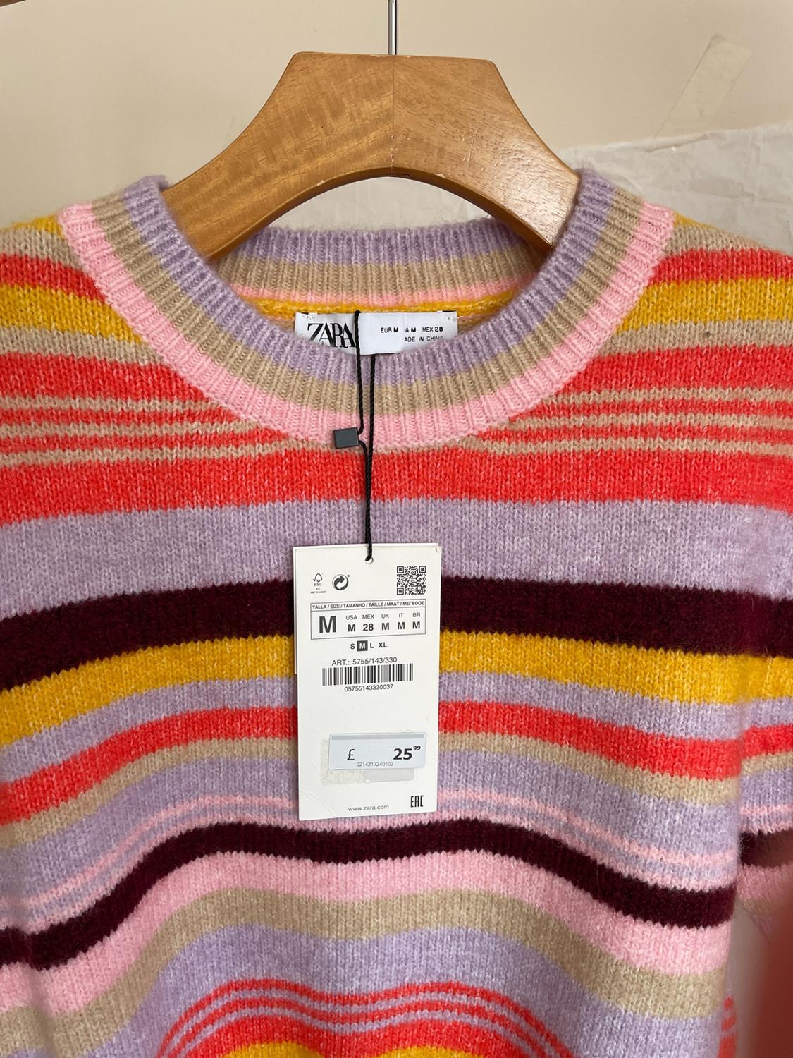 STRIPED KNIT SWEATER - Image 3
