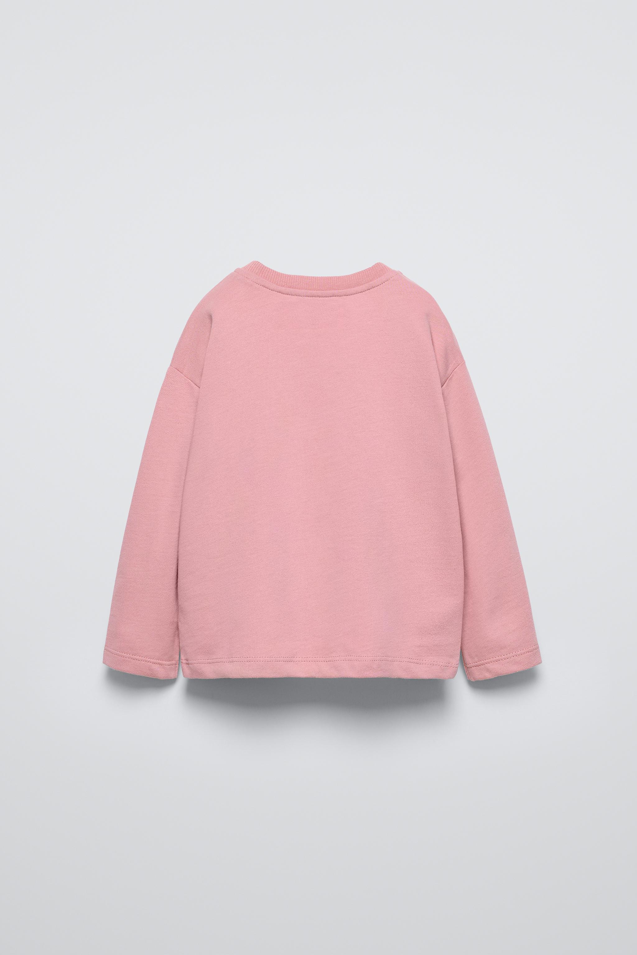 EMBROIDERED T-SHIRT - Raspberry | ZARA Georgia