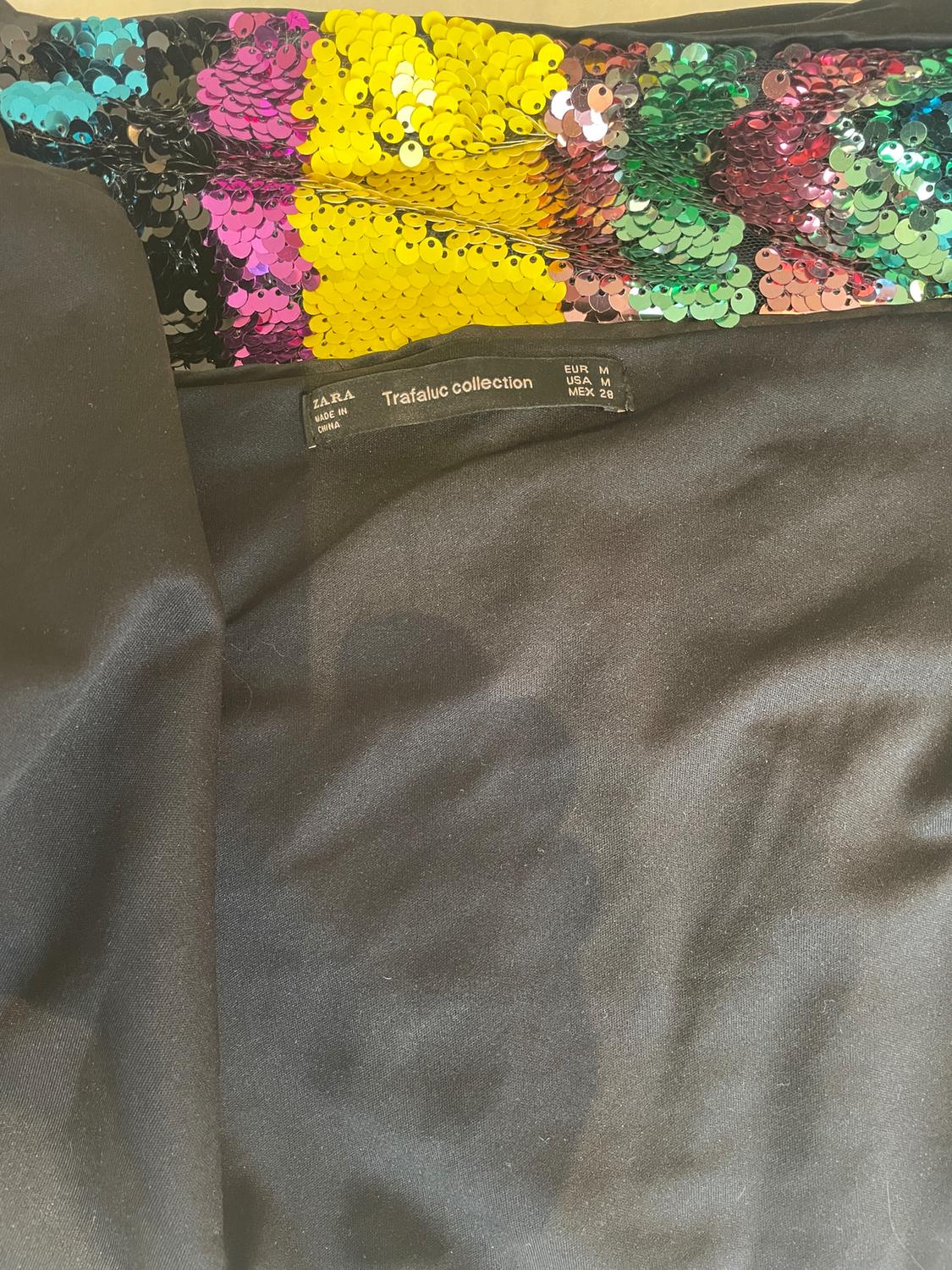 MULTICOLOURED SEQUIN TOP - Image 3