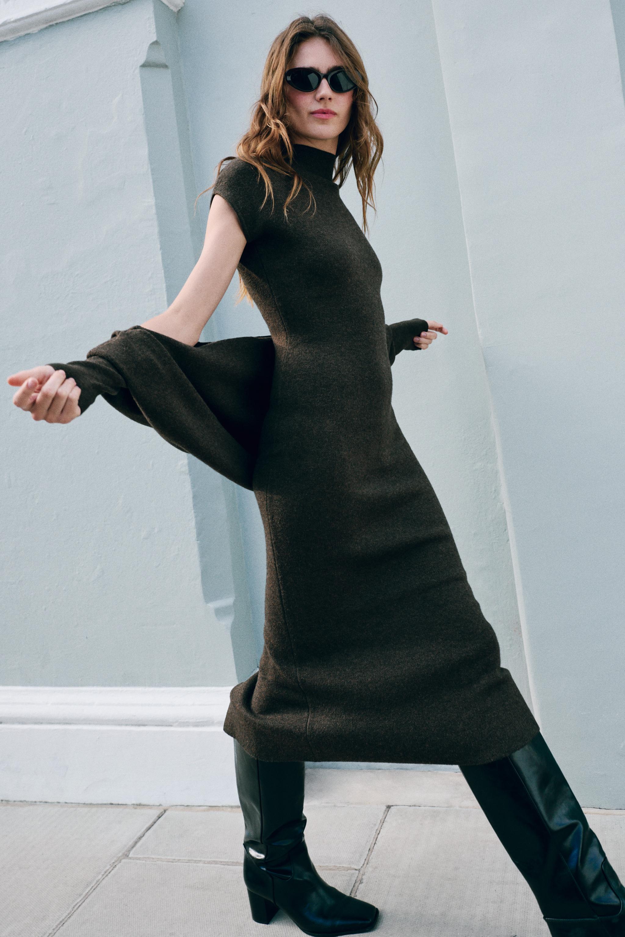 Knit Maxi Dress by Zara