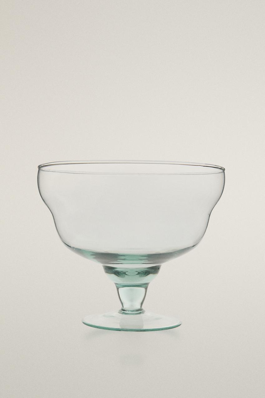OBSTSCHale AUS GLAS - Seegrün