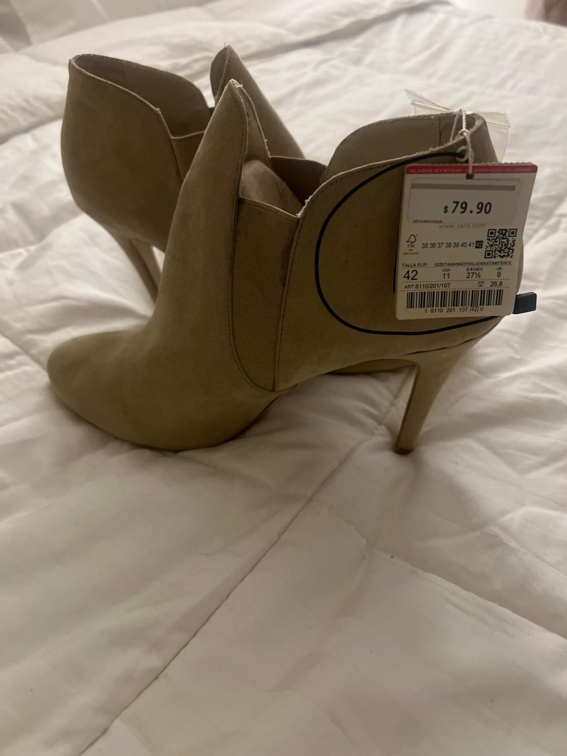 ZARA SUEDE ANKLE BOOTIE - Image 4