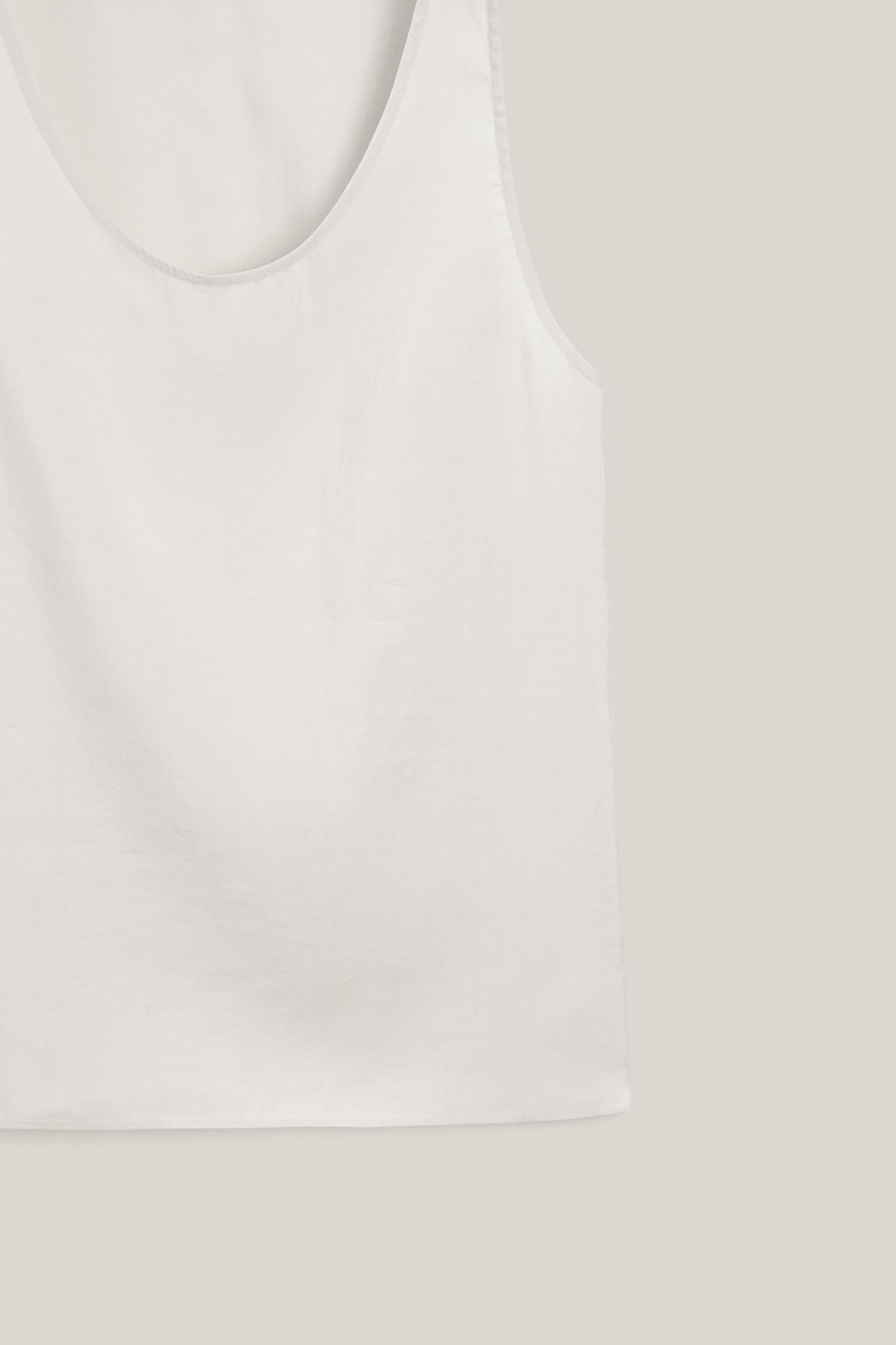 100% silk wide strap top - LIMITED EDITION