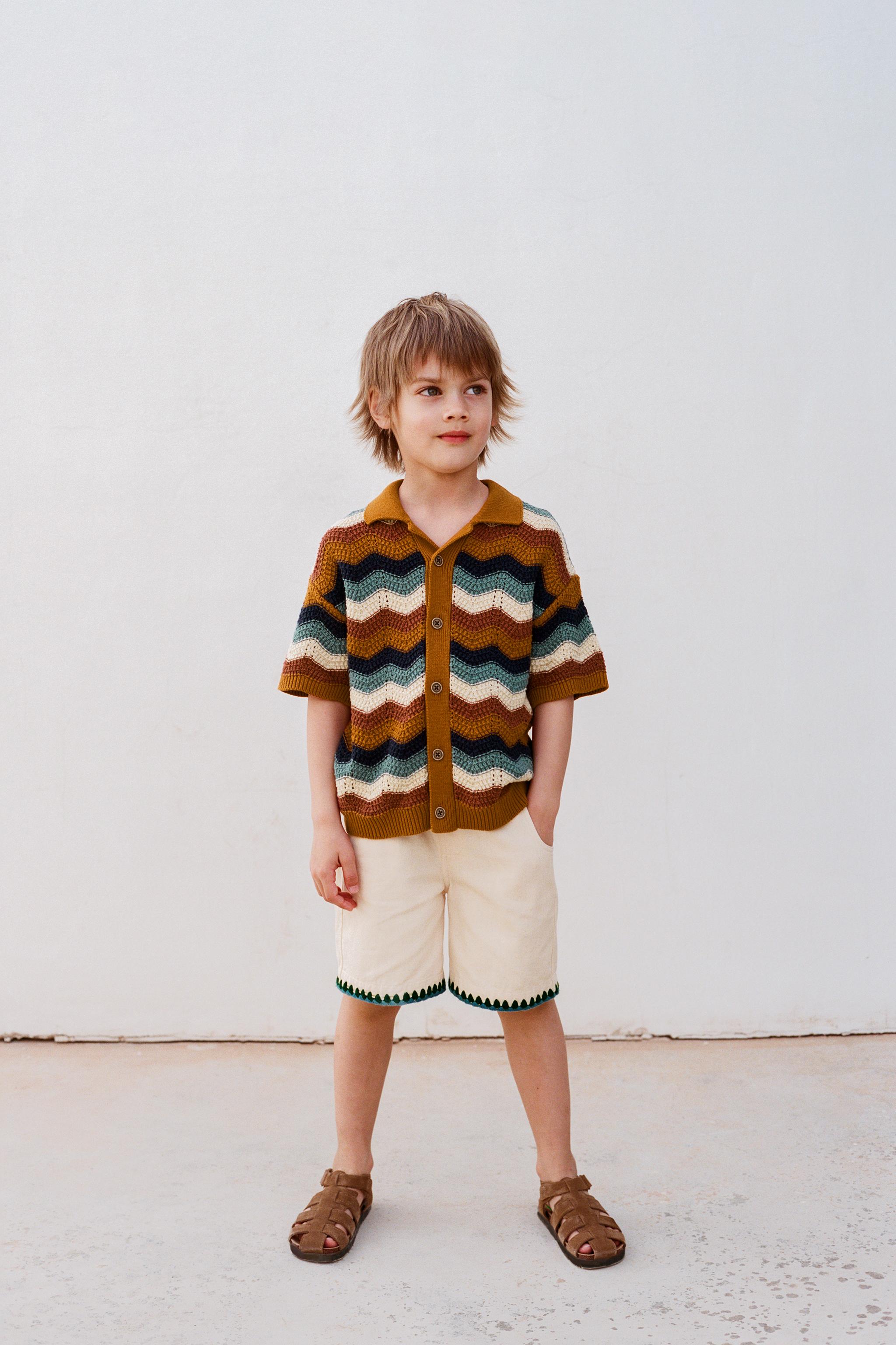 EMBROIDERED SHORTS