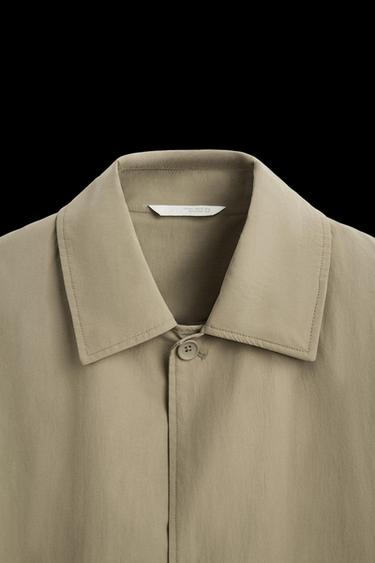 RELAXED FIT TRENCH COAT - Light khaki by Zara