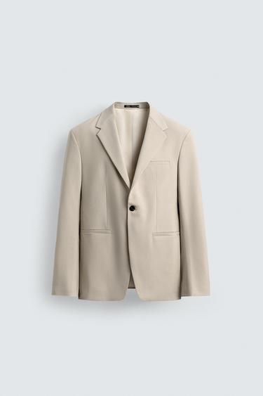 BLAZER TRAJE ESTRUCTURA - Crudo de Zara