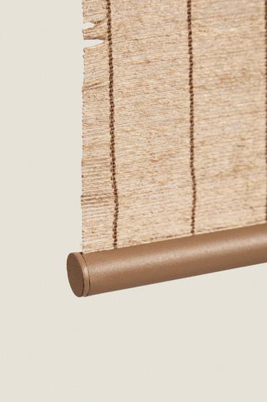 CURTAIN | RETRACTILE JUTE BLIND WITH MEDIUM OPACITY - Light beige by Zara - Image 3