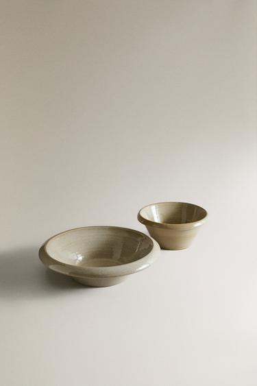 SALADIER TERRE CUITE ROND - Crème de Zara - Image 1