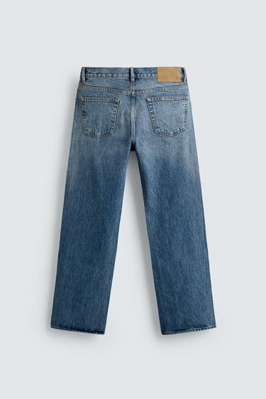 AARON LEVINE X ZARA STRAIGHT-LEG JEANS - Mid-blue by Zara - Image 8