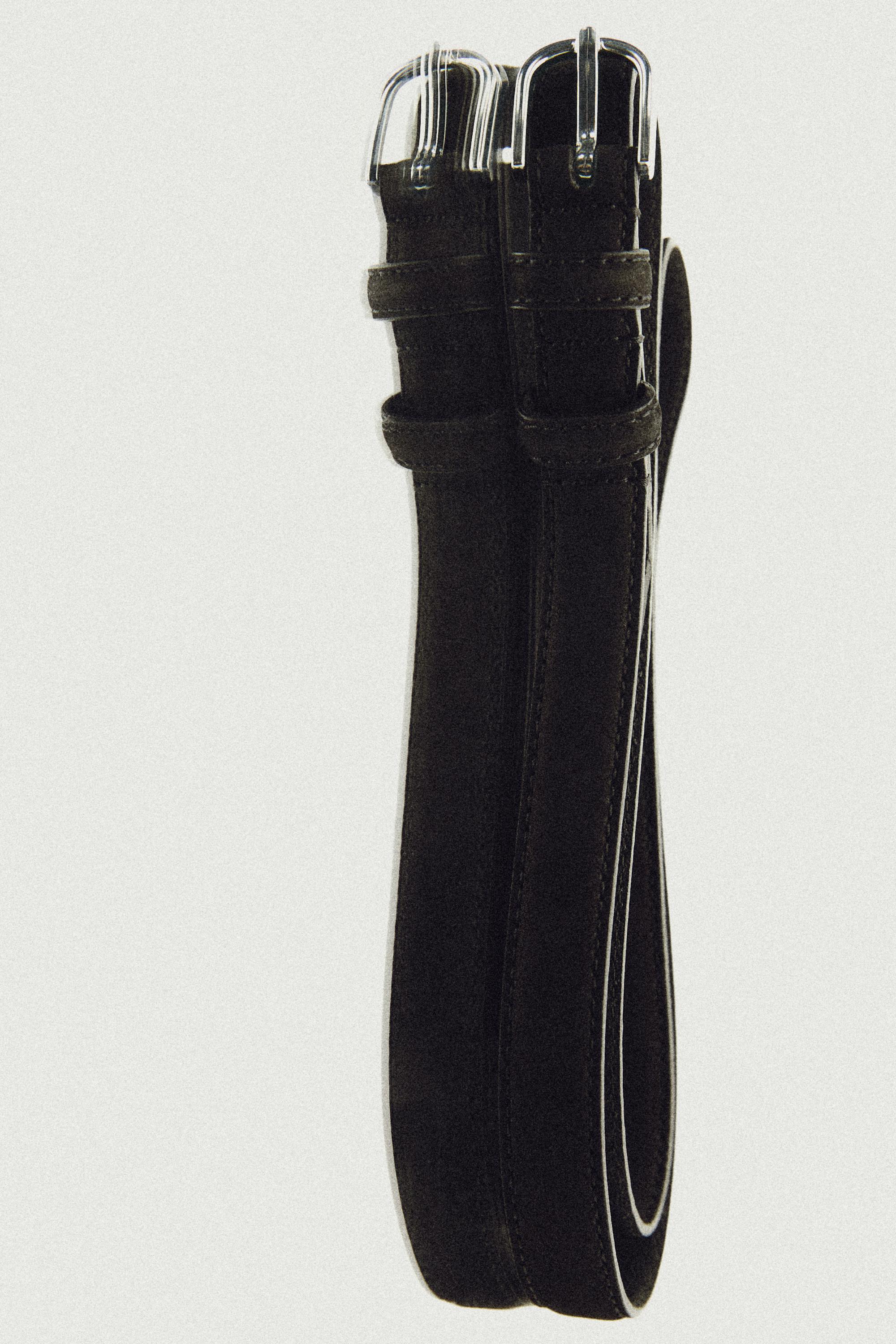 Ceinture cuir nubuck - LIMITED EDITION