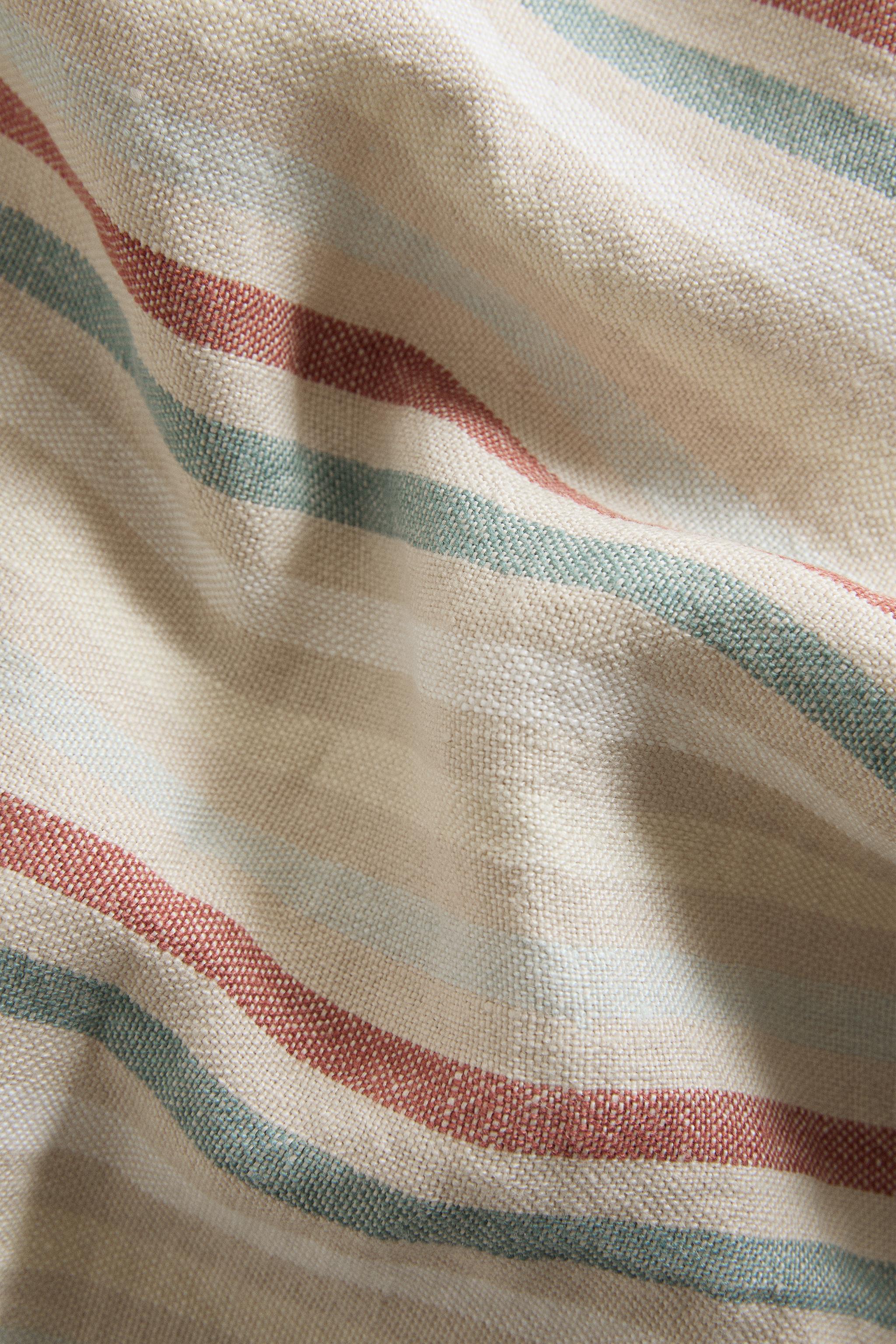 SERVIETTE DE BAIN EN LIN RAYURES