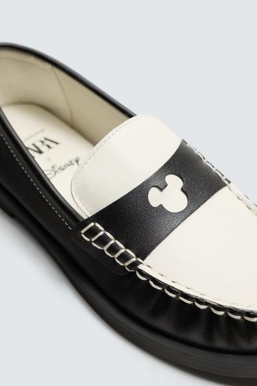 LEATHER LOAFERS HARRY LAMBERT FOR ZARA X DISNEY - Multicoloured by Zara - Image 3