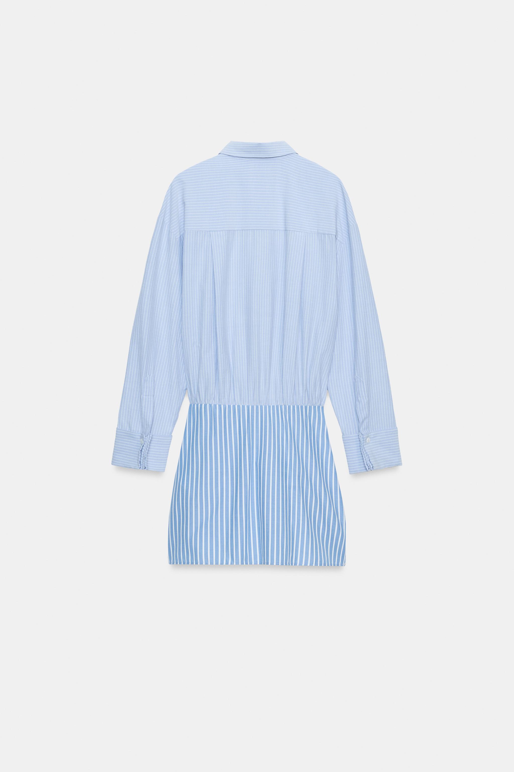 SHORT KNOTTED SHIRTDRESS