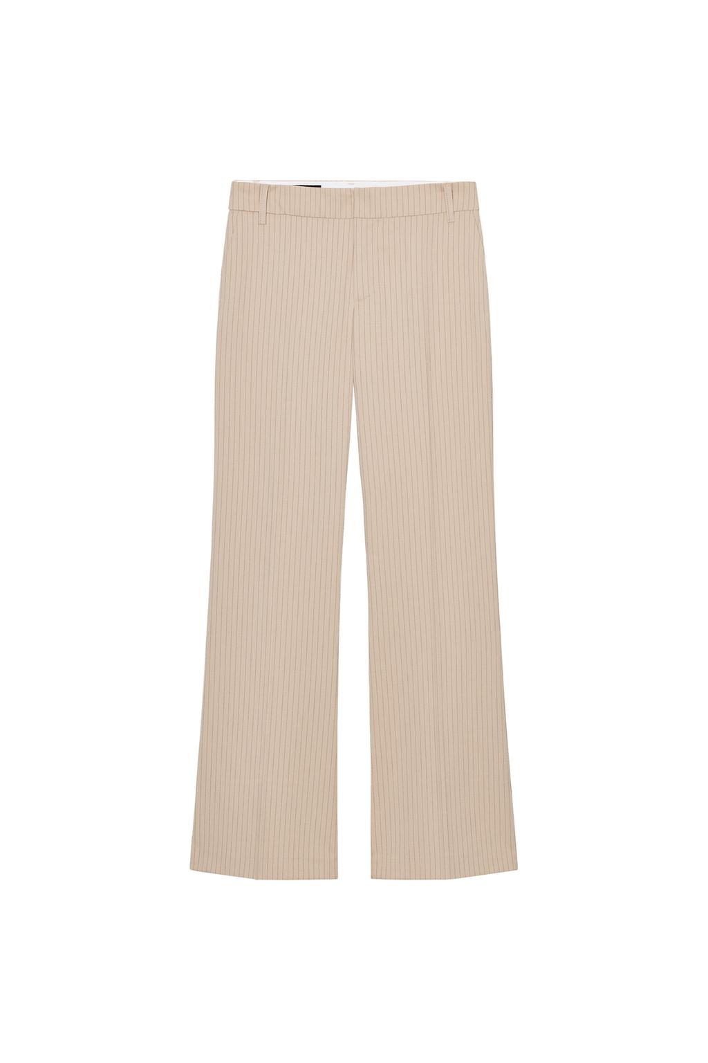 PINSTRIPE STRAIGHT LEG PANTS - image 3
