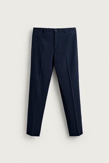 CALÇA DE TRAJE SLIM FIT - Azulão da Zara