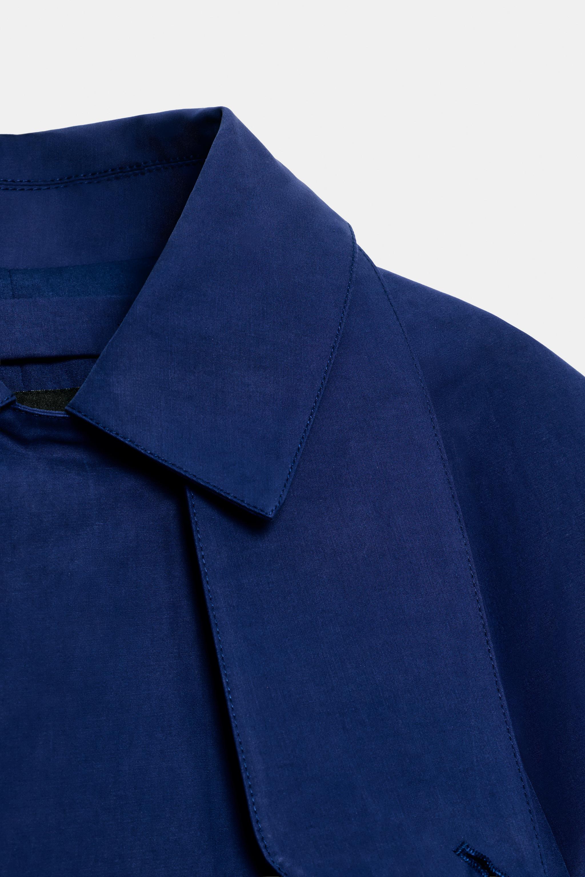 ZW COLLECTION SHORT TRENCH COAT