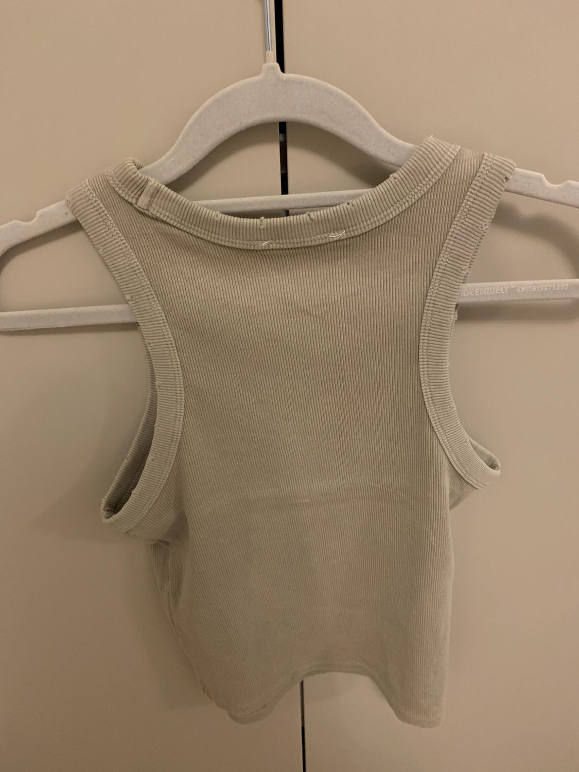 RIBBED FADED TOP - Image 3