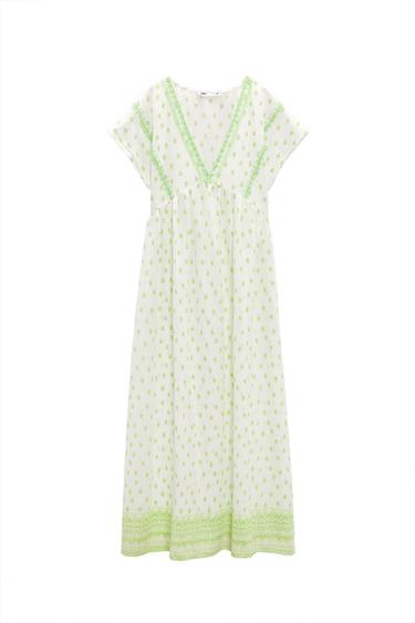 EMBROIDERED RUSTIC DRESS
