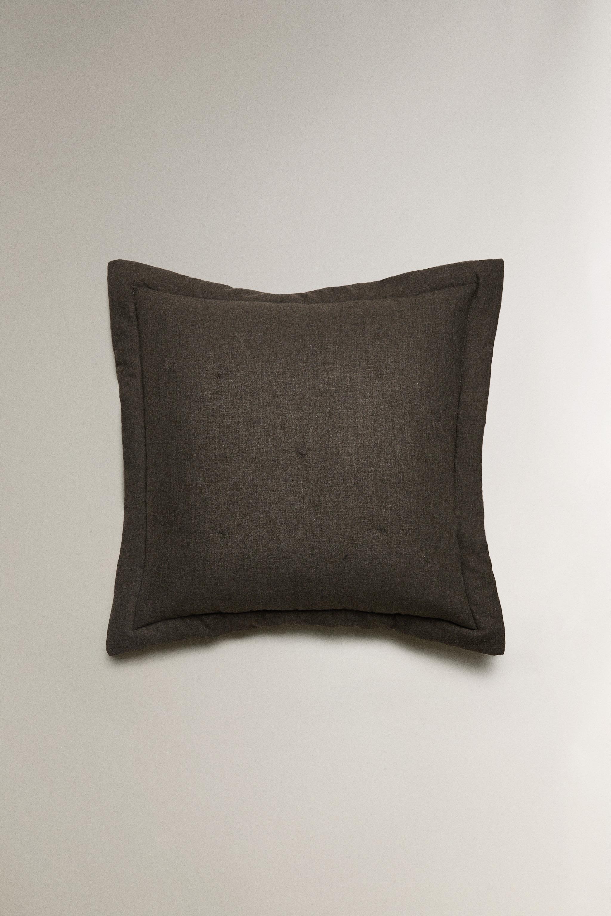 COTTON CASHMERE CUSHION COVER