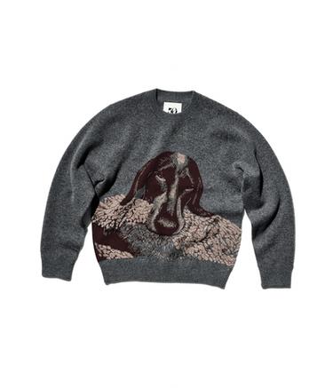 Zara LUCA GUADAGNINO ROSY SWEATER - Gray - Image 0