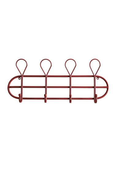 KIDS' IRON CLOTHES RACK - Red by Zara