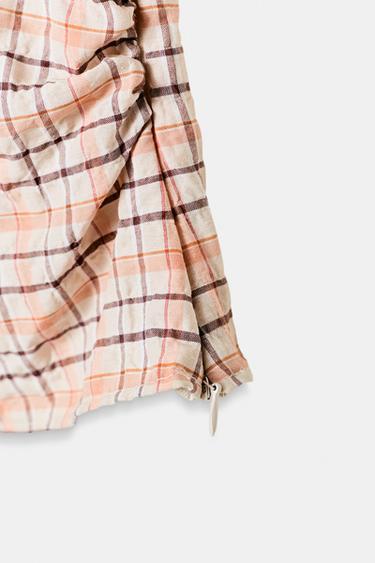 POPLIN BALLOON SLEEVE TOP - Oranges by Zara - Image 5