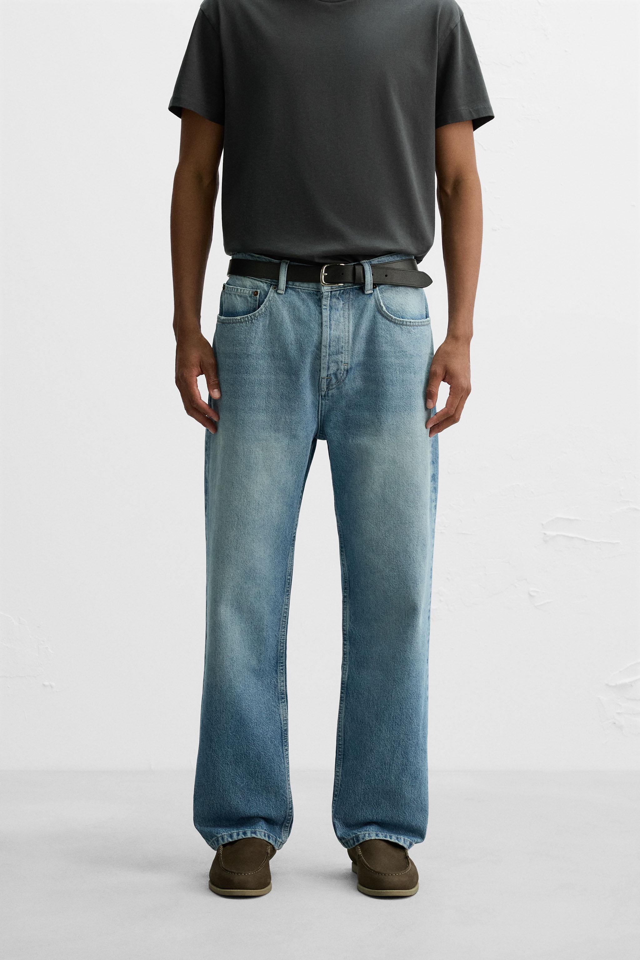 完売品　ZARA  ザラ　メンズ　ダメージデニムオーバーオール　M 完売品 ZARA ザラ メンズ ダメージデニムオーバーオール M