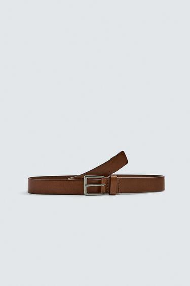 CINTURÓN PIEL - Cuero de Zara