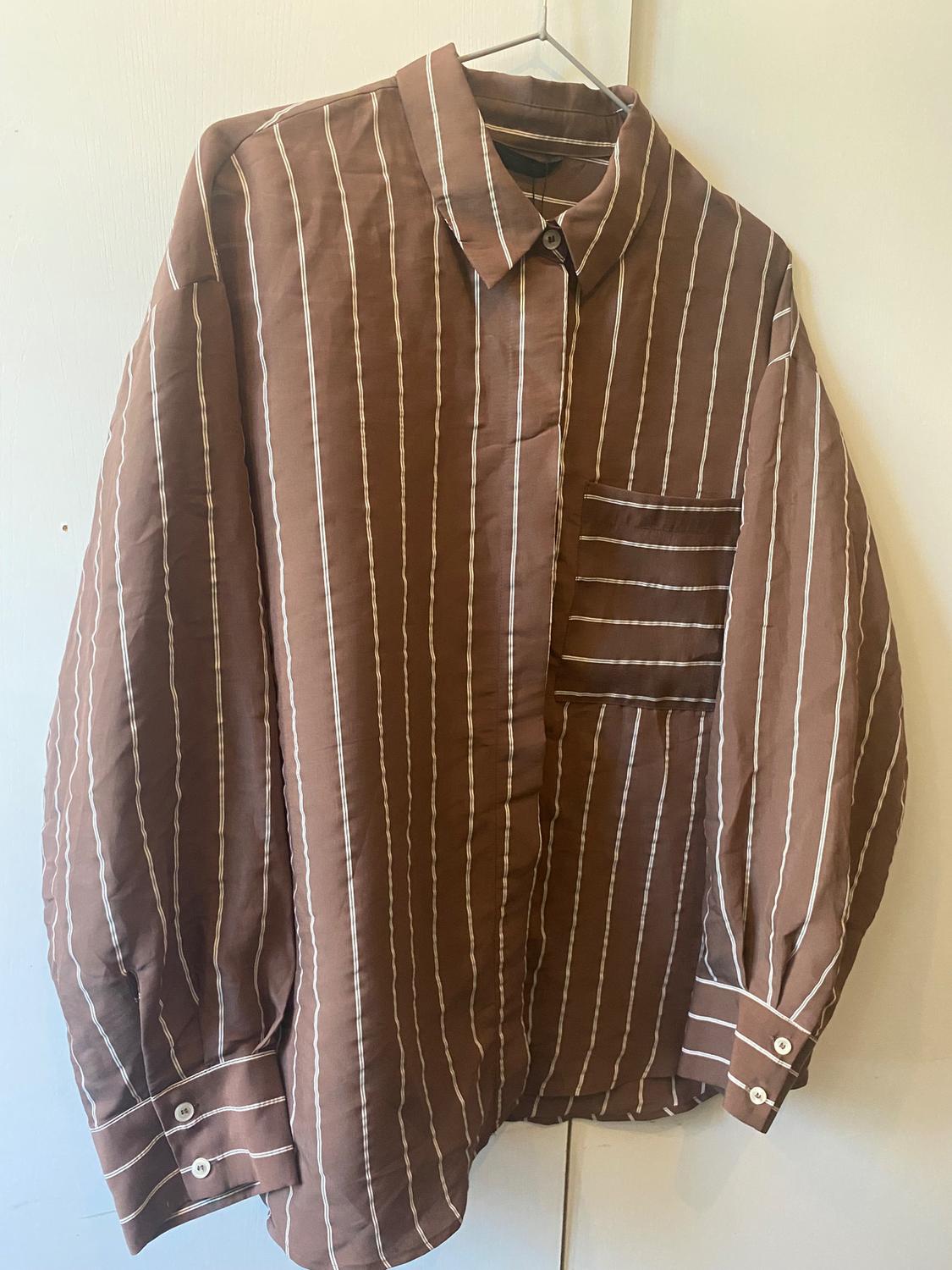 STRIPED SHIRT WITH POCKET - Image 5