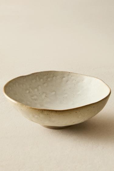 TEXTURED STONEWARE BOWL - Oyster-white by Zara - Image 5