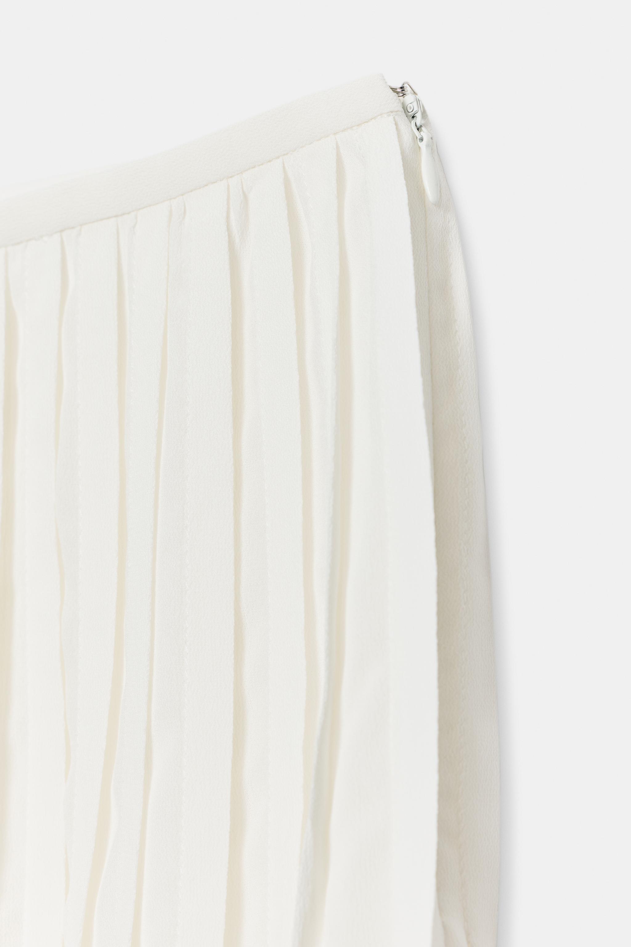 Женские юбки Zara ZW COLLECTION PLEATED SKIRT — фото 5