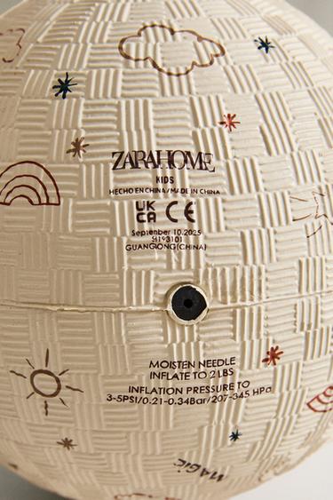 KIDS' CELESTIAL TOY BALL - Cream by Zara - Image 2
