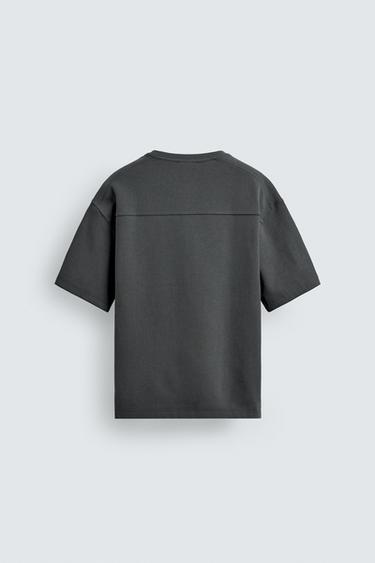 SWEAT RELAXED FIT INTERLOCK - Bleu / Gris de Zara - Image 6