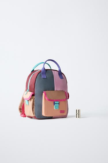 MULTICOLOURED BACKPACK - Pink by Zara - Image 5