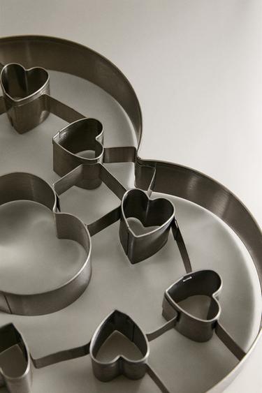STEEL HEARTS BAKING MOULD - Steel by Zara - Image 2