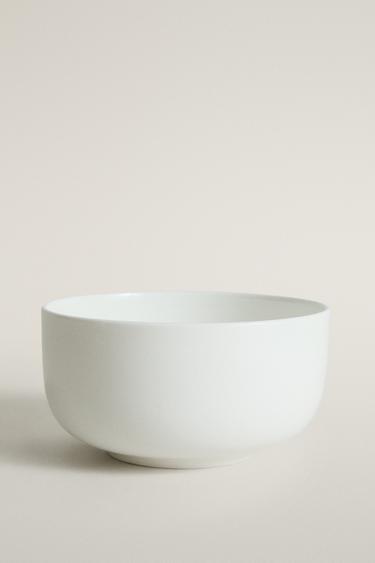 BONE CHINA BOWL - White by Zara