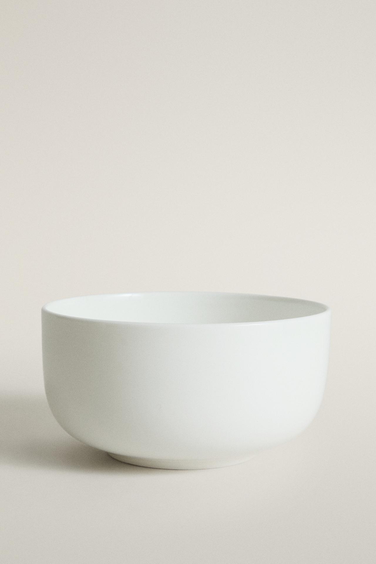 BONE CHINA BOWL — White