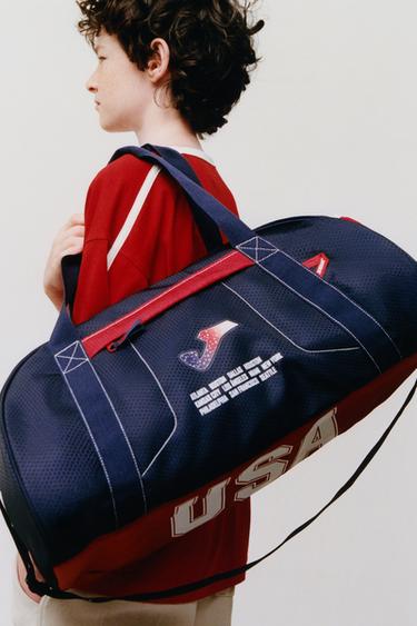 Zara JOMA® WORLDWIDE USA BOWLING BAG - Blue