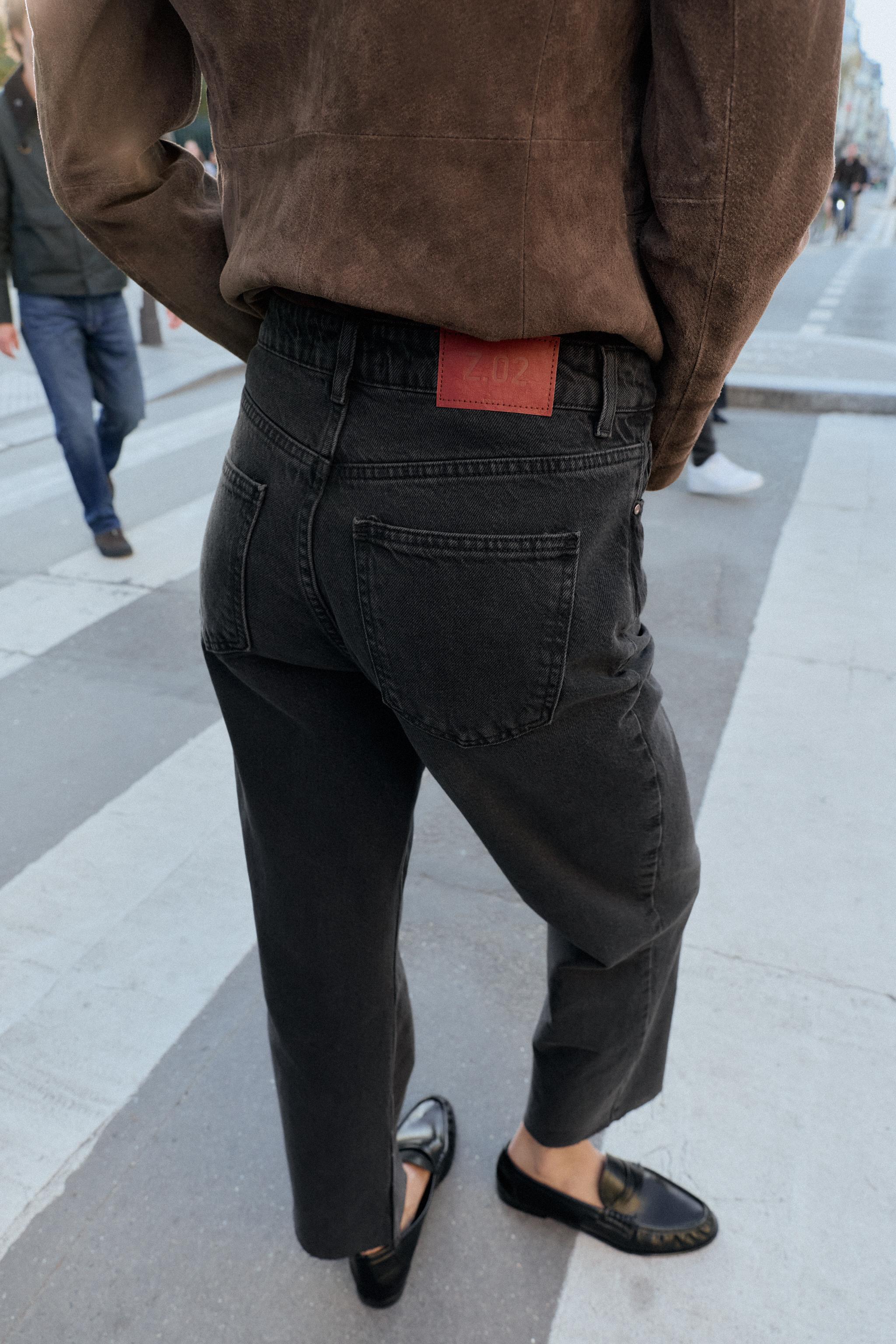 Z.02 STRAIGHT HIGH-WAIST ANKLE JEANS