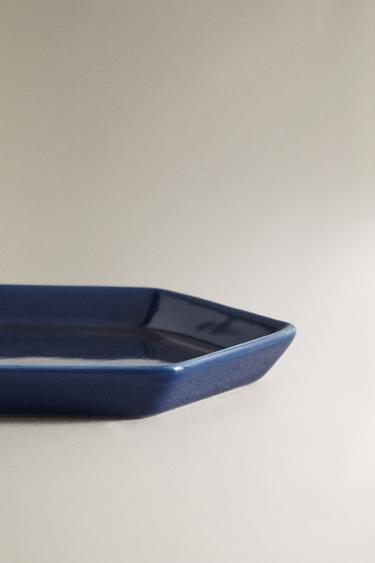 PETITE ASSIETTE CÉRAMIQUE HEXAGONE X FANGLU LIN - Bleu de Zara - Image 3