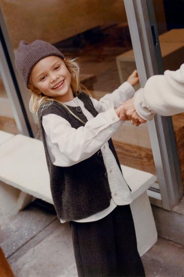 ΠΟΥΚΑΜΙΣΟ ΜΕ ΓΙΑΚΑ ΜΑΟ SOFT TOUCH - Εκρού του Zara