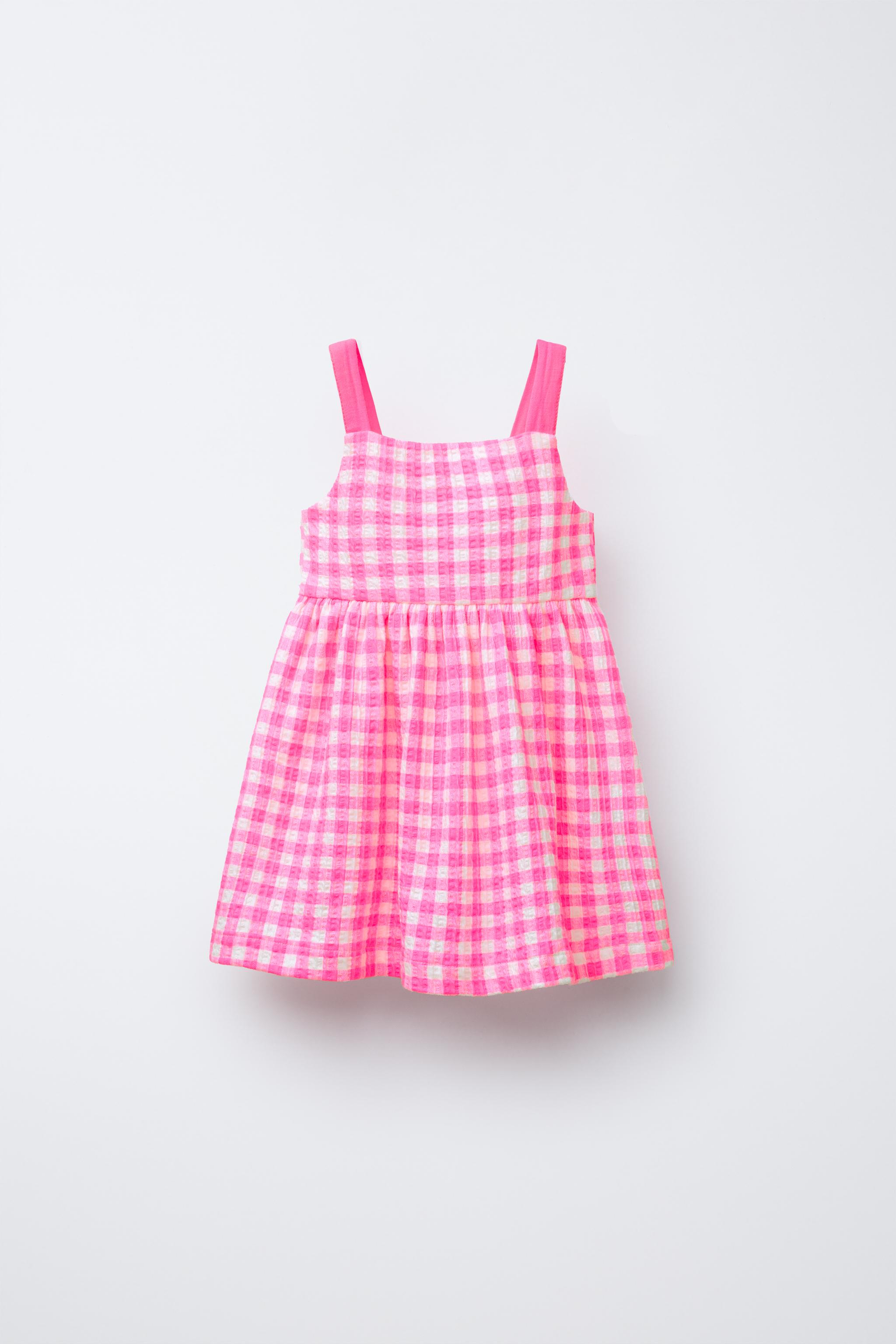 Tiendas Ropa Niño Zara Rebajas VESTIDO TEXTURA ESTAMPADO LAZO